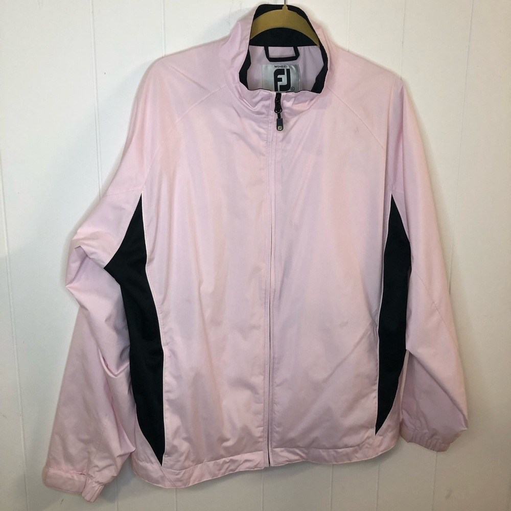 FootJoy Light Pink and Black Women's Utility Jacket